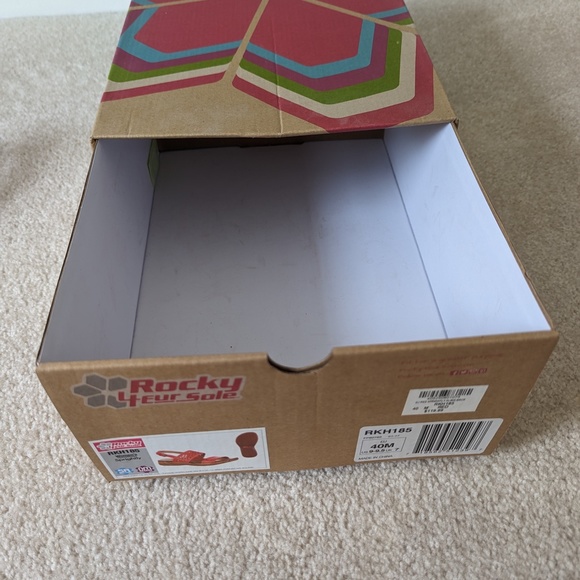 Rocky 4EurSole RKH185 Women Red Sprightly Slingback Comfort Sandal Non-Slip Sz 9 - Picture 3 of 16